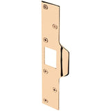 Prime-Line U 9426 Maximum Security Latch Strike, 1-1/4 inch x 7-7/8 inch, Steel,