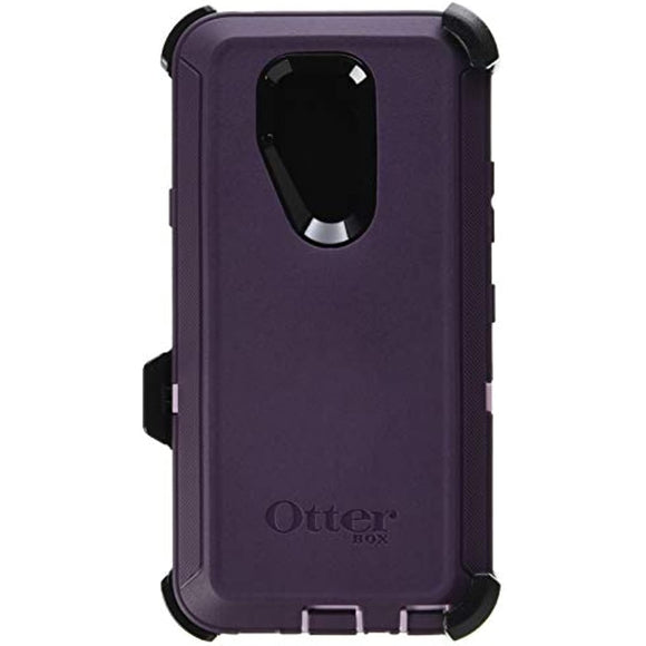 OTTERBOX Defender Series Case for LG G7 ThinQ - Retail Packaging - Purple Nebula (Winsome Orchid/Night Purple)
