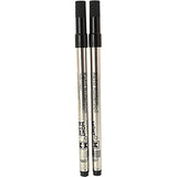 Montblanc Rollerball Refills (M) Mystery Black 105158 – Quick-Drying Pen Refills for Montblanc Rollerball and Fineliner Pens – 2 x Black Pen Cartridges