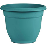 Bloem AP1026 Ariana Self Watering Planter 10", Bermuda Teal Green