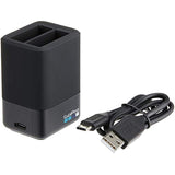 GoPro Dual Battery Charger + Battery, Black