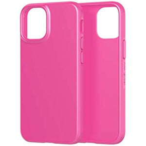 tech21 Evo Slim Phone Case for Apple iPhone 12 Mini 5G with 8 ft. Drop Protection, Mystical Fuchsia