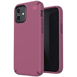 Speck Products Presidio2 PRO iPhone 12 Mini Case, Lush Burgundy/Azalea Burgundy/Royal Pink