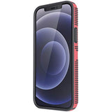 Speck Products CandyShell Pro Grip iPhone 12, iPhone 12 Pro Case, Raspberry Kiss Red/Slate Grey (137602-9240)