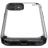 Speck Products Presidio2 Armor Cloud iPhone 12 Mini Case, Clear/Black/White