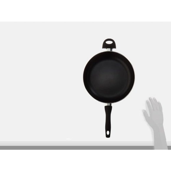 Vremi 12 Inch Nonstick Saute Pan Covered with Tempered Glass Lid - Big 5 Quart Capacity for Stir Fry Frying or as Saucepan - Non Stick Saute and Frying Pan - Deep Large and Ovenproof - Red