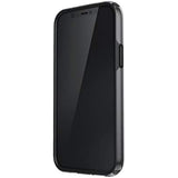 Speck Products Presidio Perfect-Clear Impact Geo iPhone iPhone 12, iPhone 12 Pro Case, Clear/Black (138491-5905)