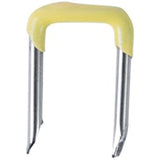 Gardner Bender MDI-1550Y PVC Insulated Metal Staple, 1/2 x 1-Inch,40-Pack,Packaging may Vary