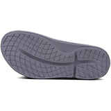 OOFOS Women's Unisex Slide Sandal,Slate,8 B(M) US Women / 6 D(M) US Men