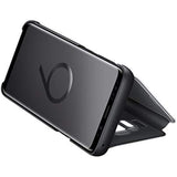 Samsung Galaxy S9 S-View Flip Case with Kickstand, Black - EF-ZG960CBEGUS