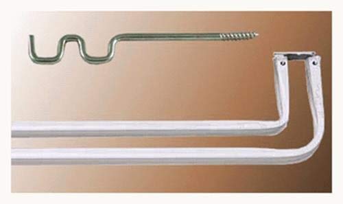 Kenney Mfg KN879-11 Double Curtain Rod Support