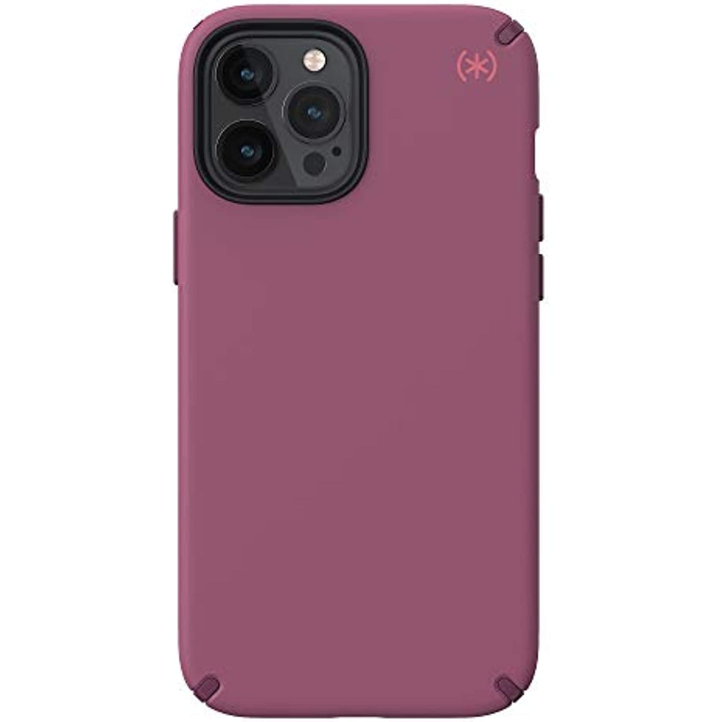 Speck Products Presidio2 PRO iPhone 12 Pro Max Case, Lush Burgundy/Azalea Burgundy/Royal Pink