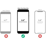 OtterBox SYMMETRY SERIES Case for iPhone 8 PLUS & iPhone 7 PLUS (ONLY) - Retail Packaging - ROSE GOLD (PALE PINK/ROSE GOLD GRAPHIC)