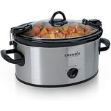 Crock-Pot SCCPVL600-S Crockpot, 6 Qt, Stainless
