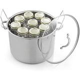 McSunley Stainless Steel Prep N Cook Water Bath Canner, 21.5 quart, Silver (620)