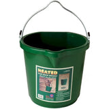 Farm Innovators 5-Gallon Flat-Back Heated Bucket (Additional Sizes and Styles Available)