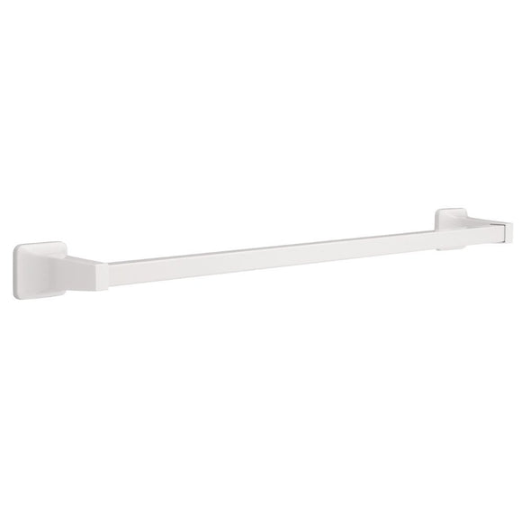 Delta Faucet Franklin Brass D2424W Futura, Bath Hardware Accessory, 24-Inch Towel Bar, White
