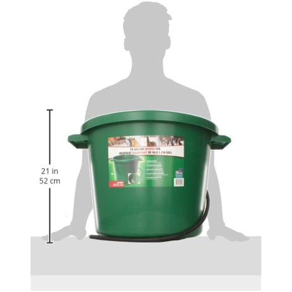 Farm Innovators Model HT-200 16-Gallon Heated Tub with Replaceable Element, 200-Watt