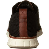 Cole Haan Men's Zerogrand Stitchlite Wingtip Oxford, Black/Ivory, 10.5 Medium US