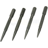 4 Piece Nail Setter & Center Punch Set
