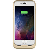 mophie Juice Pack Wireless - Qi Wireless Charging - Protective Battery Case for Apple iPhone 8 and iPhone 7 - Gold