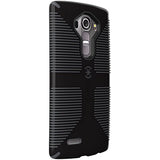 Speck Products Cell Phone Case for LG G4 - Retail Packaging - Black/Slate Gray