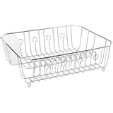 Rubbermaid Dish Drainer, Chrome (13.8"X17.6"X5.9")