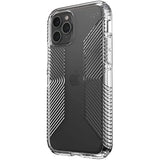 Speck Products Presidio Perfect-Clear with Grip iPhone 11 PRO Case, Clear/Clear (136447-5085)