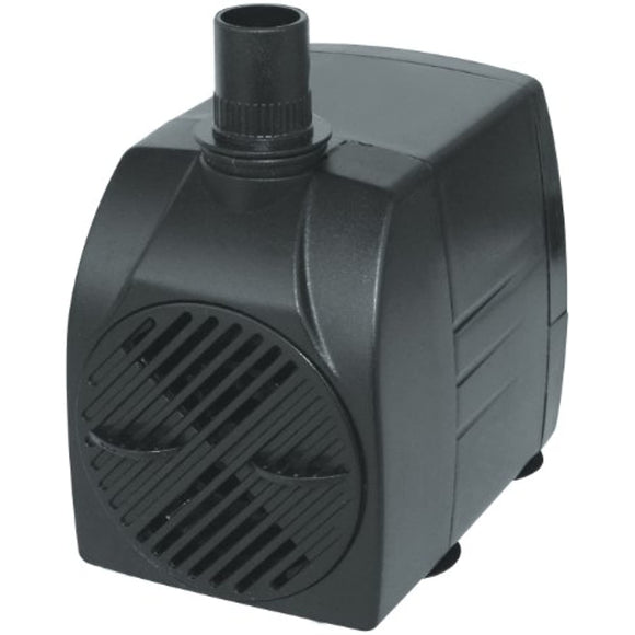 Danner 01733 SP-530 530 GPH Statuary Pond Pump with Barb Fittings, Black, 6', 100514368