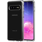 Tech21 Protective Samsung Galaxy S10 Case Ultra Thin Back Cover with BulletShield Protection - Pure Clear - Transparent