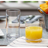 Elegant Plastic Drinking Glasses Set of 12 - Attractive Clear Acrylic Tumblers - Unbreakable Drinkware Set Ideal for Indoor and Outdoor - Kid Friendly…