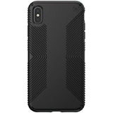 Speck Products Presidio Grip iPhone XS Max Case, Black/Black