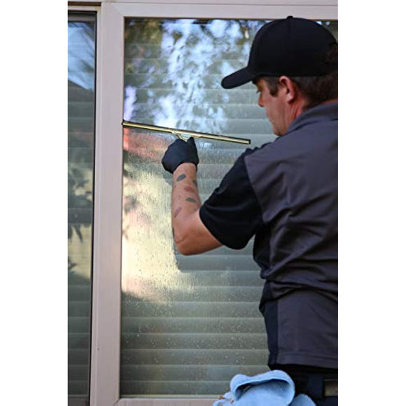 Ettore Brass Squeegee, 10-Inch