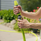 Flexzilla Garden Hose with SwivelGrip, 5/8 in. x 50 ft., Heavy Duty, Lightweight, Drinking Water Safe - HFZG550YWS (Packaging May Vary)