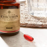 Solgar Full Spectrum Curcumin Liquid Extract, 90 Softgels - Faster Absorption - Brain, Joint & Immune Health - Long Lasting Support - Non GMO, Gluten Free, Dairy Free - 90 Servings
