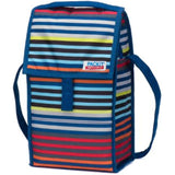 PackIt Freezable Double Bottle Wine Bag, Cali Stripes