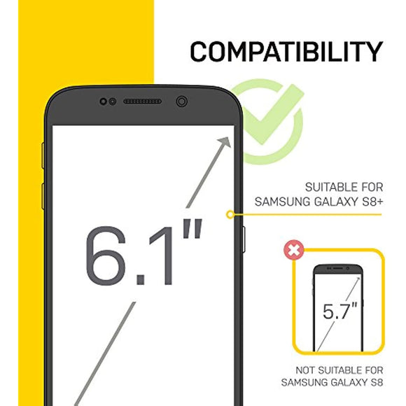 Otterbox Symmetry Clear Series for Samsung Galaxy s8+ - Retail Packaging - Clear