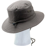 Sloggers Classic Cotton Hat with Wind Lanyard, Dark Brown, UPF 50+ Maximum Sun Protection, Style 4471DB,Adjustable Medium to Large