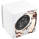 Michael Kors Women's Access Runway Stainless Steel Plated Touchscreen Watch Strap, RoseGoldTone, 17 (Model: MKT5046)