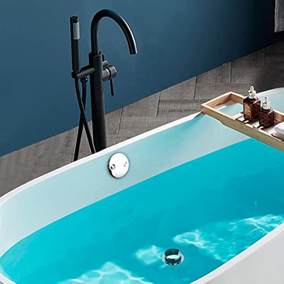 Universal Bathtub Drain Two Hole Overflow Faceplate with SS304 Screws Bathtub Overflow (Chrome Plate)