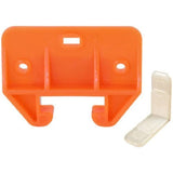 Slide-Co 221904 Nylon Drawer Guide, Orange Plastic
