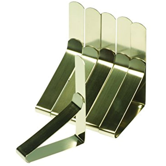 ust Blue Sky Gear Table Cloth Clamps, Silver