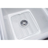 Rubbermaid White Twin Sink Mat 1295-06-WHT
