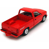 1992 Chevy 454SS Pick Up Truck, Red - Showcasts 73203 - 1/24 Scale Diecast Model Car by Motor Max