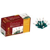 Celebrations 4050-71 Mini Light Set, 50 Clear Lights