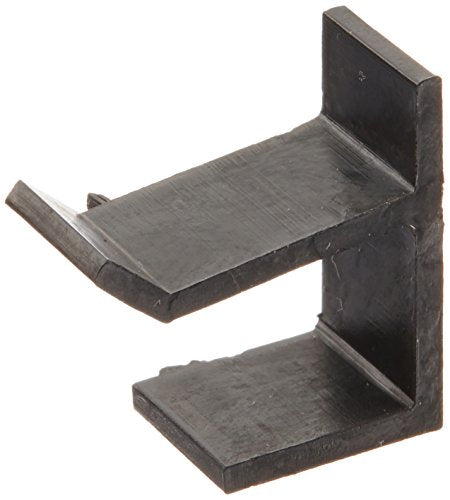 Prime-Line Products PL 7765 Top and Bottom Screen Frame Retainer Clip, Black Vinyl, 4-Pack