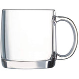 Luminarc 13-Ounce Nordic Mug, Set of 4, 4 Count (Pack of 1), Clear