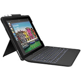Logitech iPad Pro 10.5 inch Keyboard Case | SLIM COMBO with Detachable, Backlit, Wireless Keyboard and Smart Connector (Black)