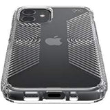 Speck Products Presidio Perfect-Clear Grip iPhone 12 Mini Case, Clear/Clear