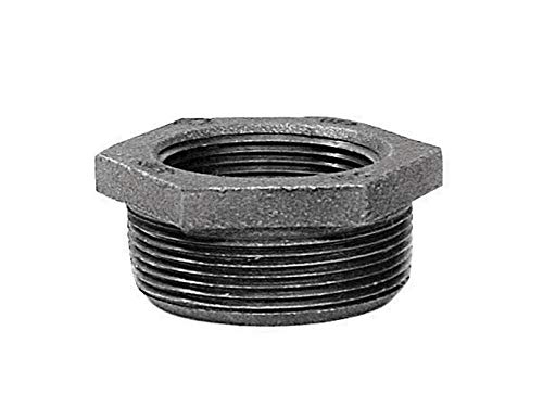 Pipe Fitting, Hex Bushing, Galvanized, 1 x 1/4-In.